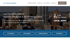 Desktop Screenshot of luxinsurance.com