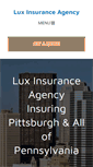 Mobile Screenshot of luxinsurance.com